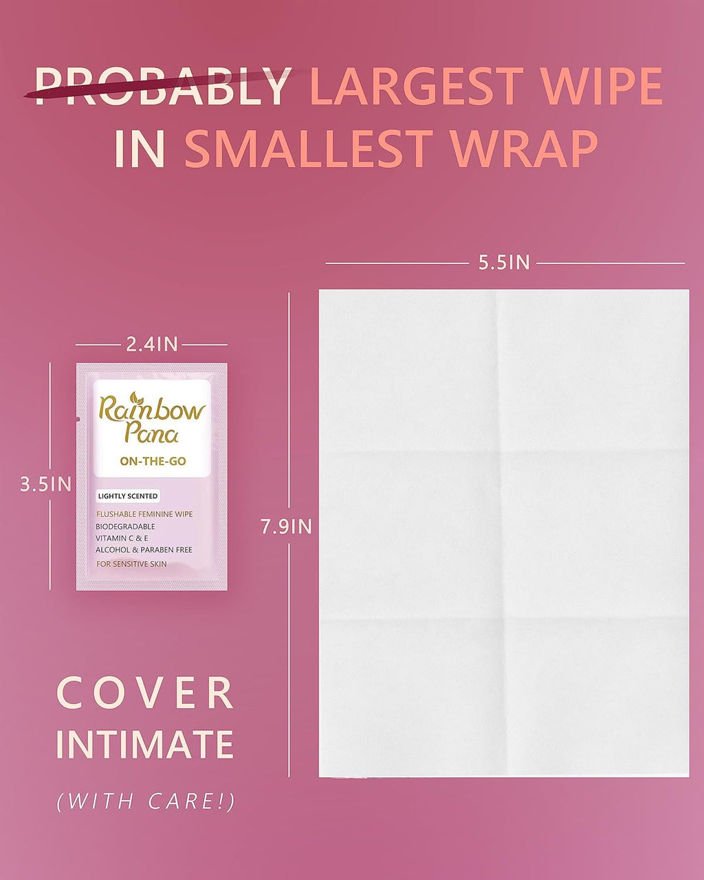 Morning After Ph Balanced Feminine Wipes (120Pcs)