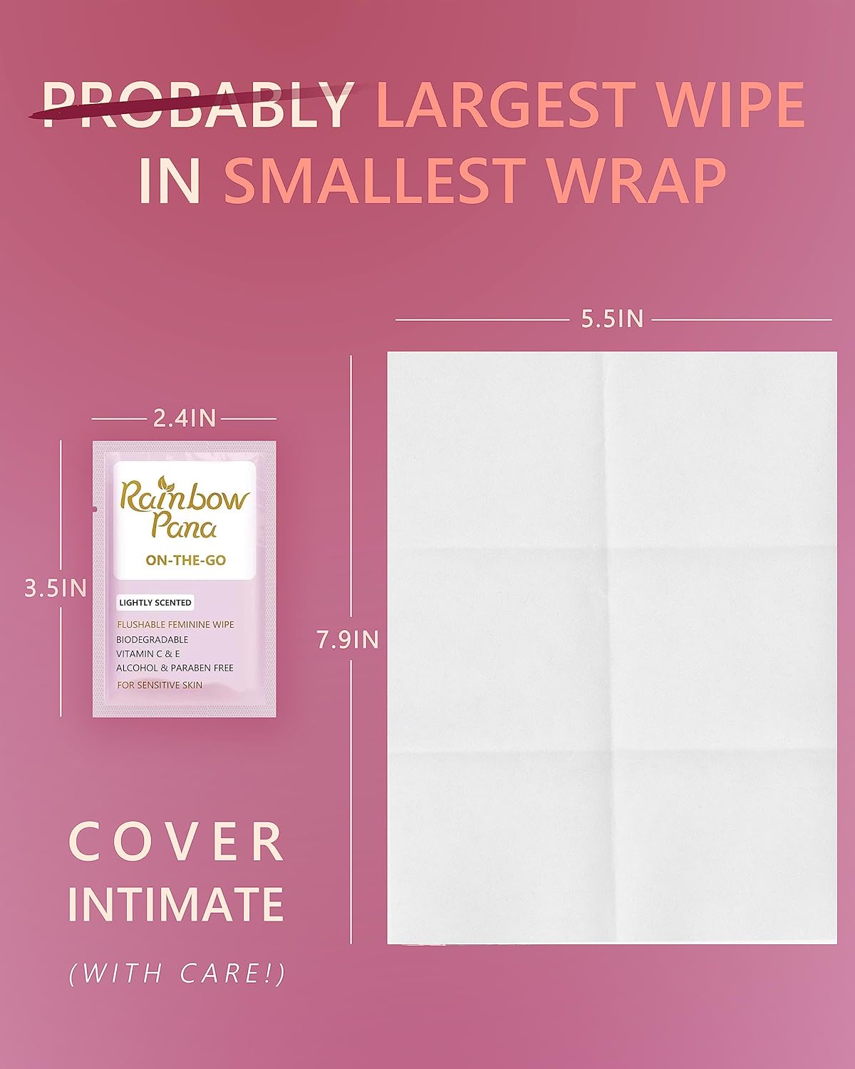 Morning After Ph Balanced Feminine Wipes (120Pcs)