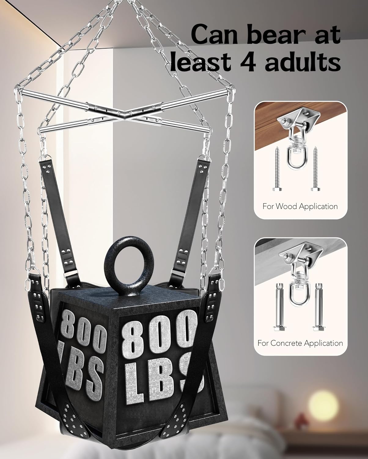 SkyBound 800lbs Premium Heavy-Duty Sex Swing