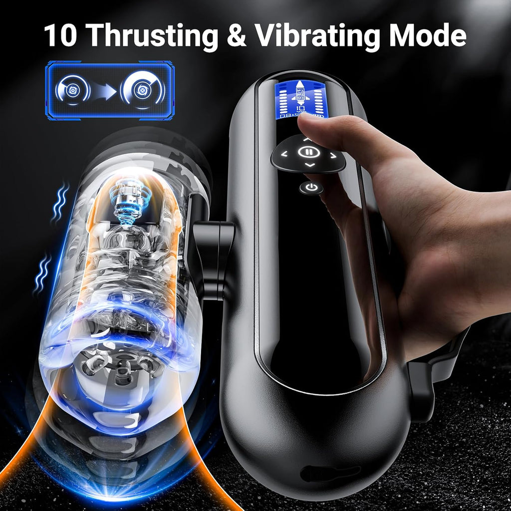 TitanBot Multi Vibrations Male Masturbator