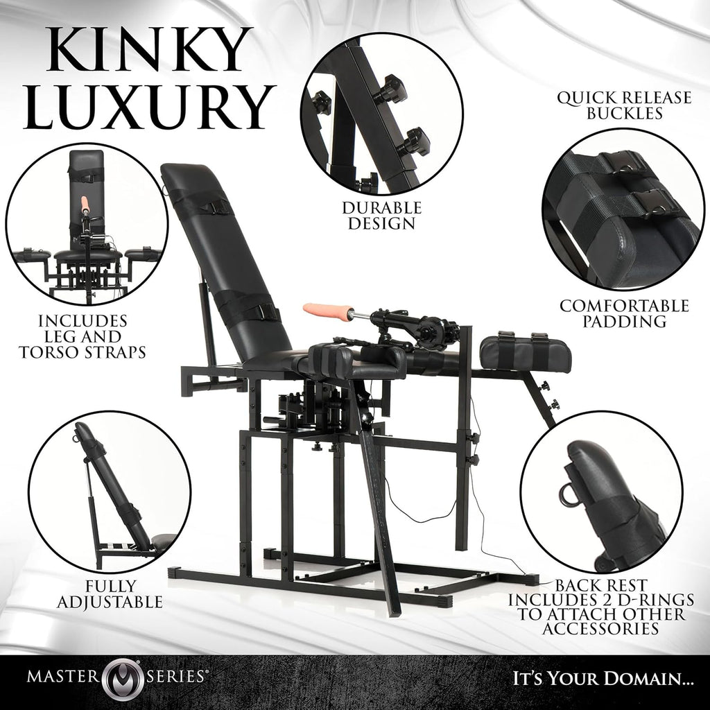EchoFrame BDSM Leg Spreader Obedience Sex Machine