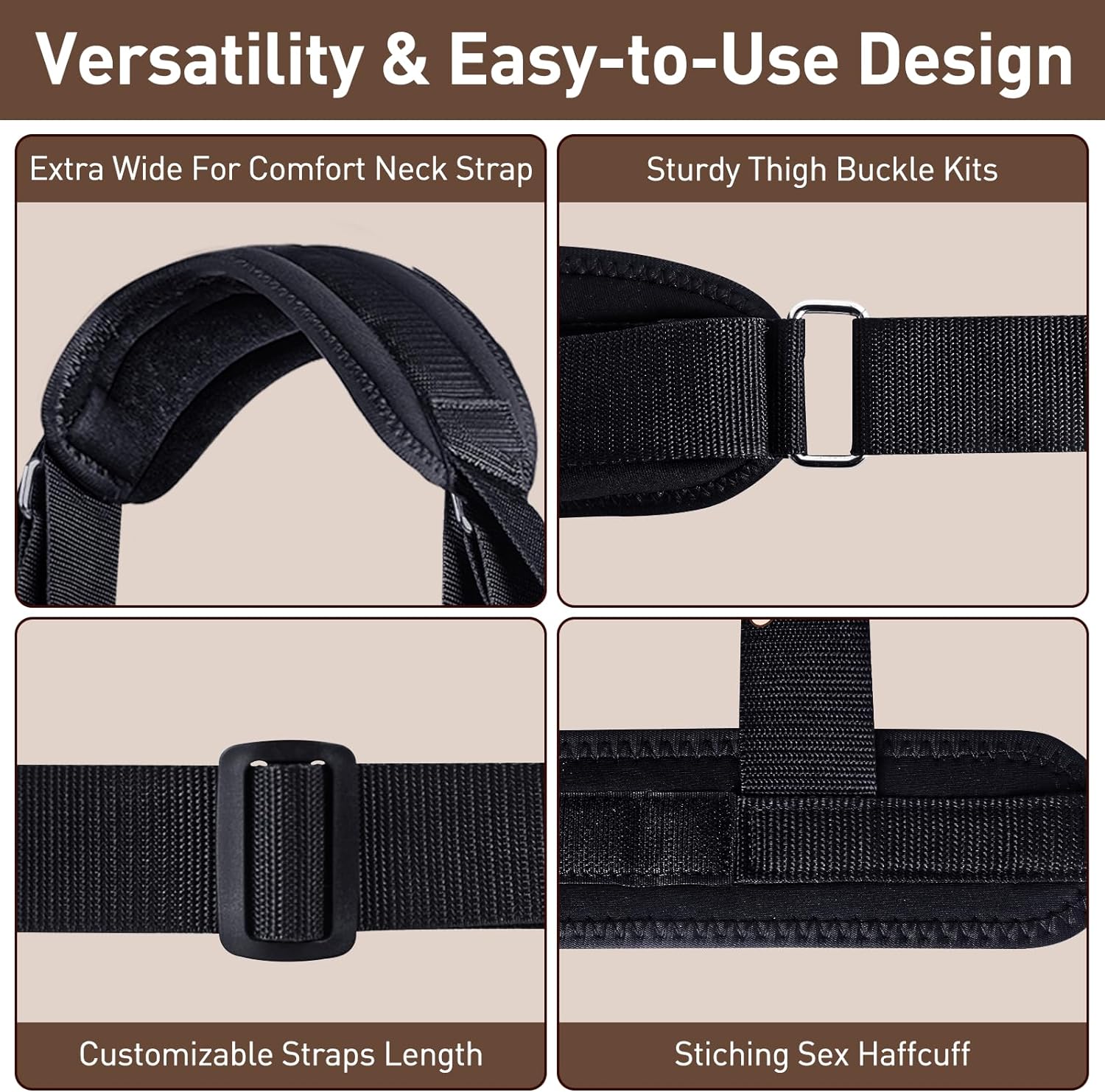 VelourCharm Kinky BDSM Bondage Restraints