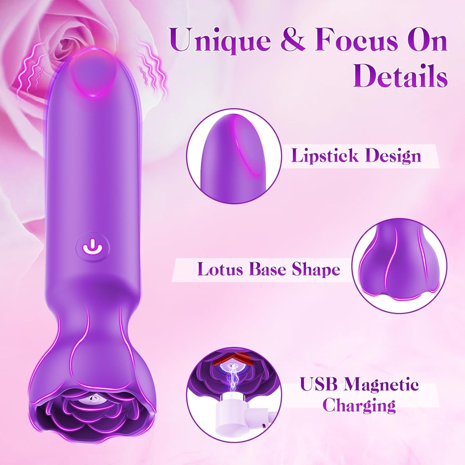 VibeLink App Control Bullet Vibrator 9 Modes Waterproof Quiet