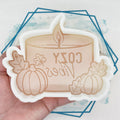Cozy Vibes Candle Freshie Mold