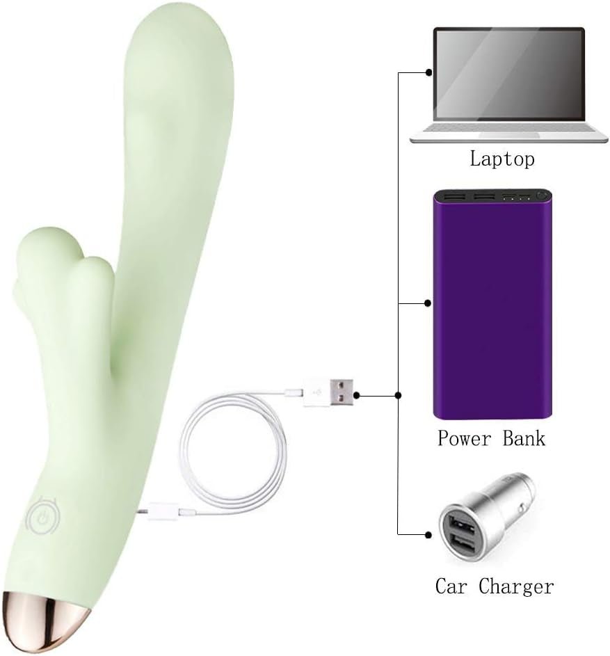 PureWave Rabbit Vibrator 8 Modes Waterproof USB