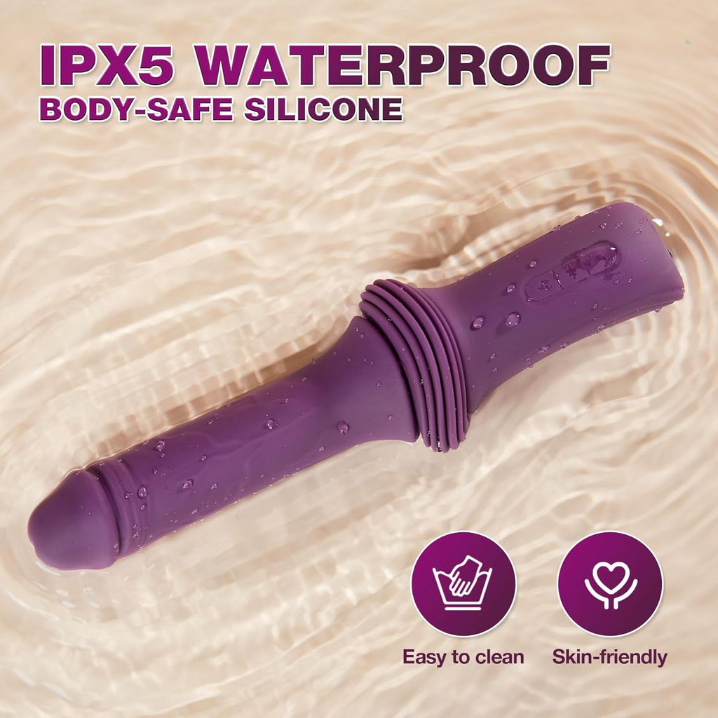 FlexExtend Heated Thrusting Dildo with Suction Base