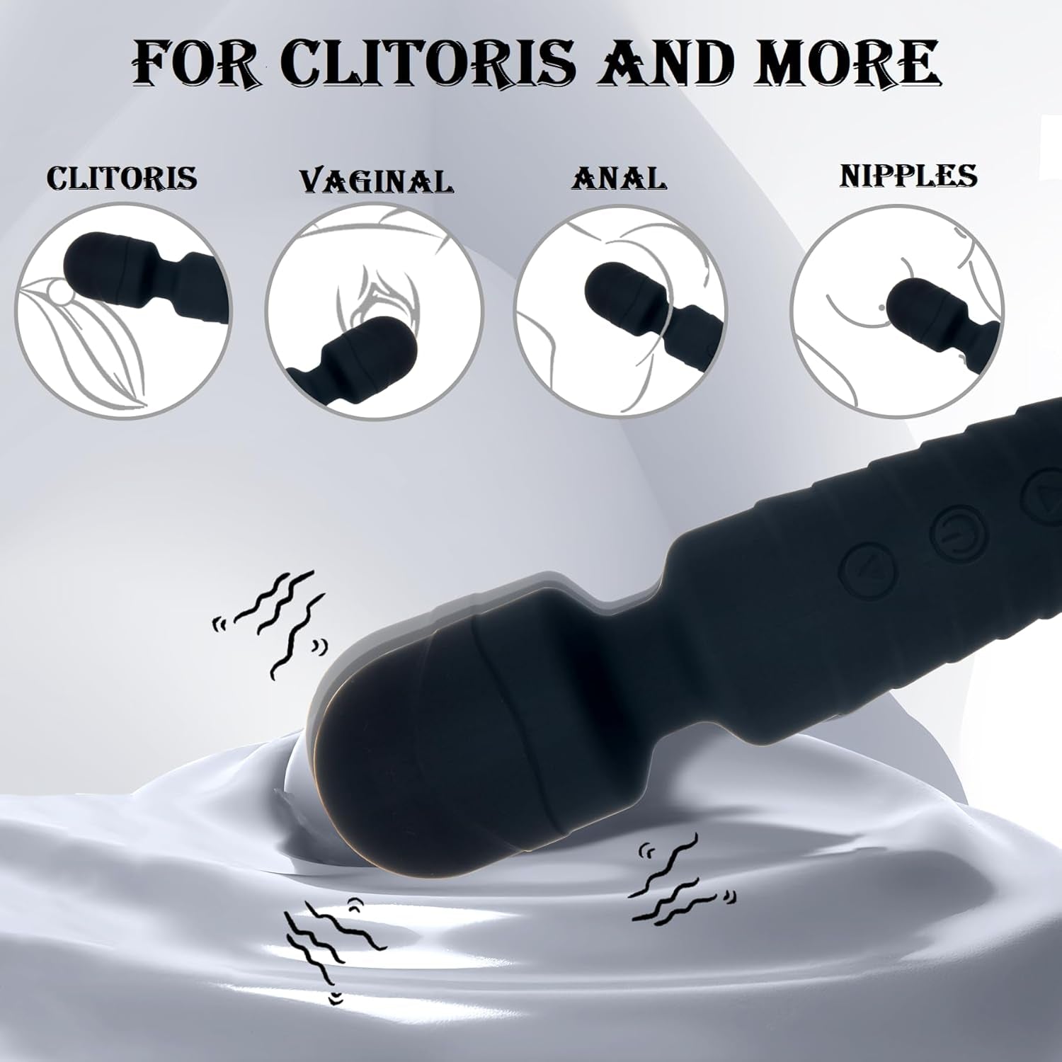 FlexiClimax G-Spot Wand Vibrator 10 Modes 5 Intensities