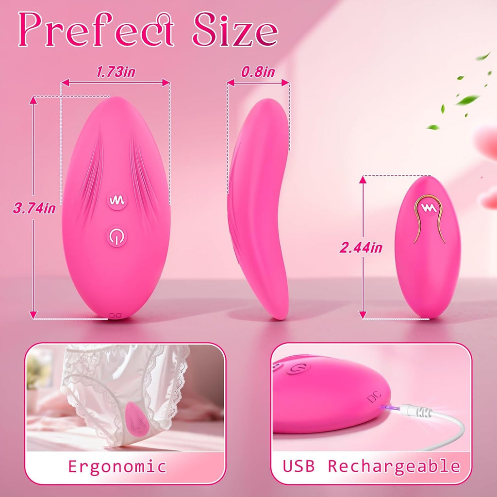 PulseLeaf APP Wearable Panty Vibrator Remote 9 Modes
