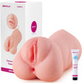 TriCore 3-in-1 Realistic Pocket Pussy 8.6" Male Stroker