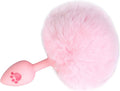 BlushBunny Pink Bunny Tail Silicone Butt Plug