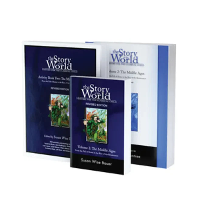 Story of the World, Vol. 2 Bundle: History for the Classical Child: The Middle Ages; Text, Activity Book, and Test & Answer Key - Paperback