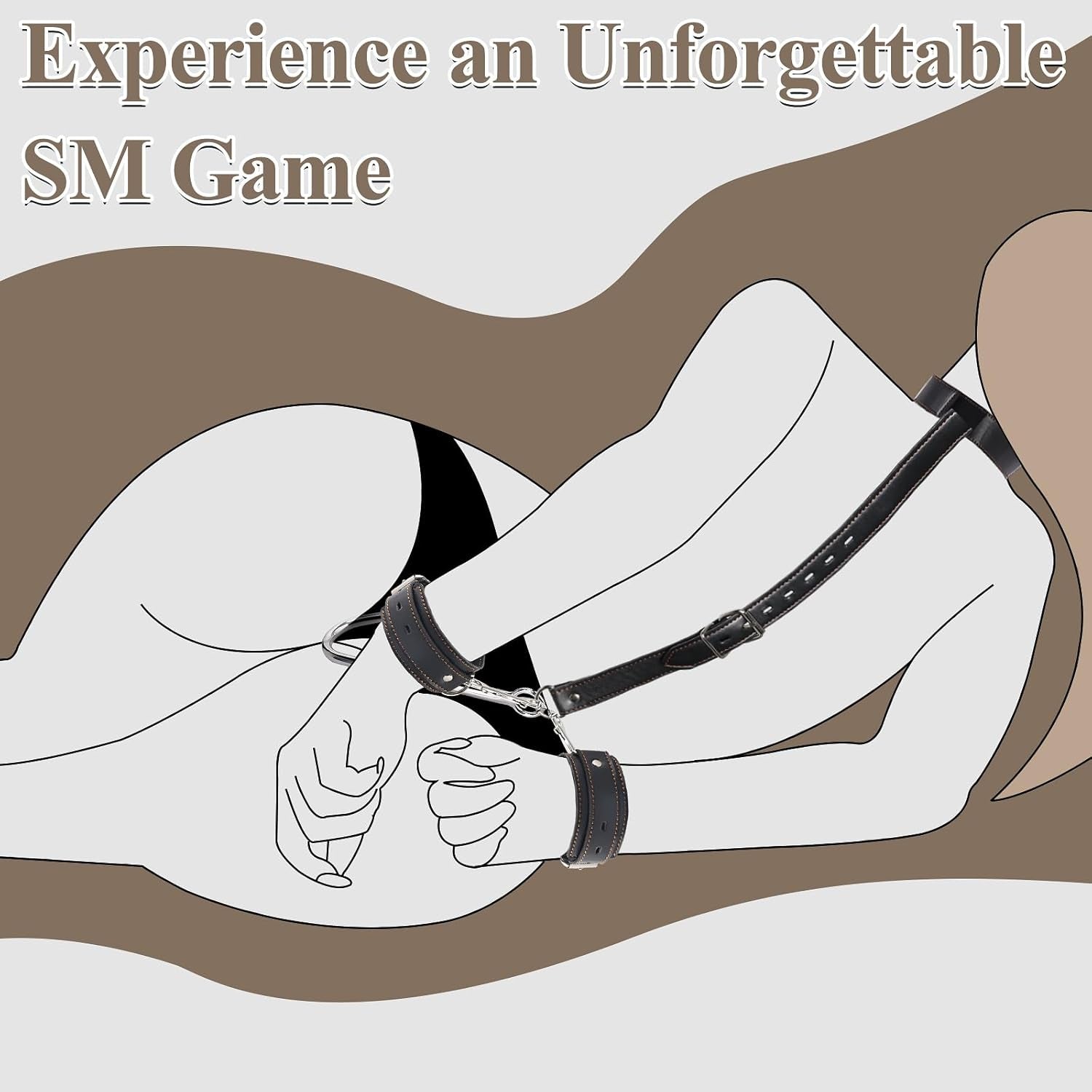 GagBound Anal Hook Ball Gag Bondage Kit