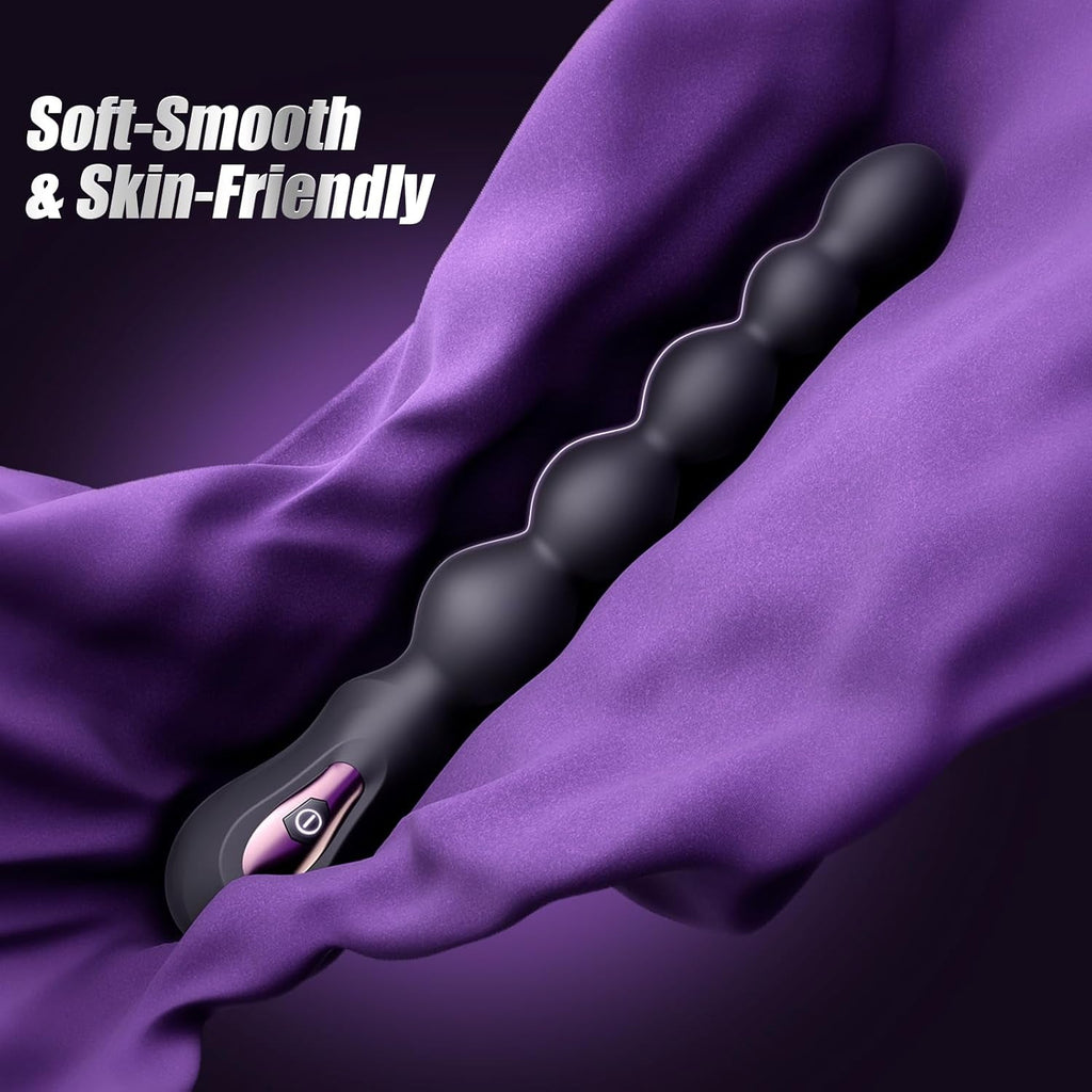 DeepWave Large Vibrating Anal Beads Prostate Massager