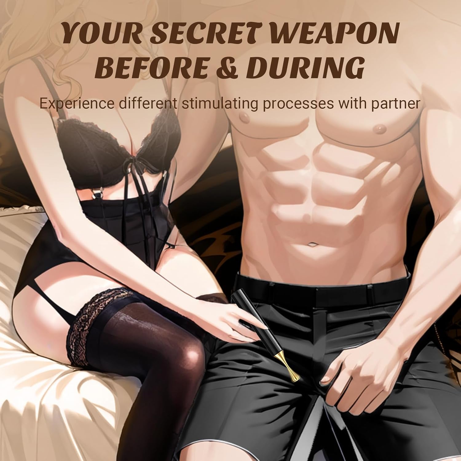 HyperPulse Bullet Vibrator 10 Modes Powerful Rechargeable Quiet