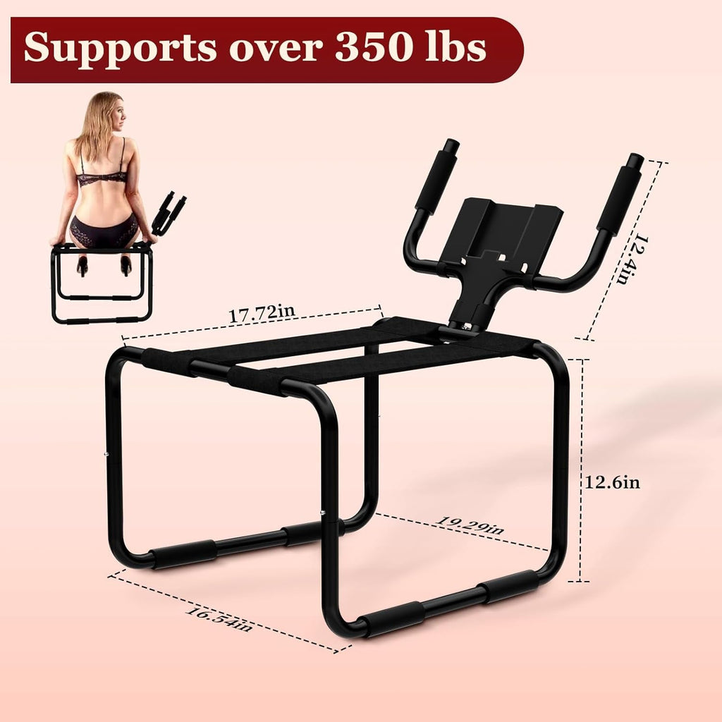 BounceControl Sex Position Chair with Phone Holder