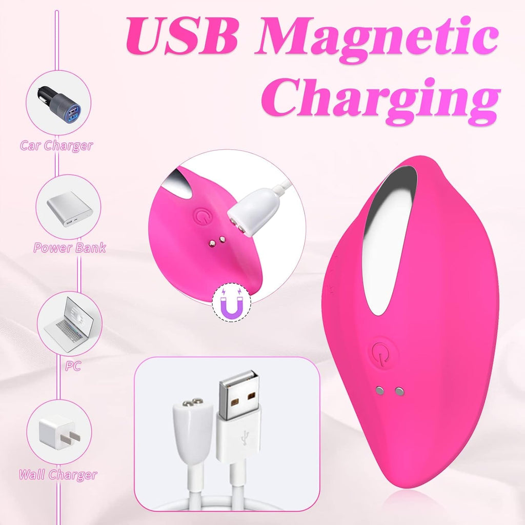 RoseWhisper Wearable Panty Vibrator Remote 12 Modes
