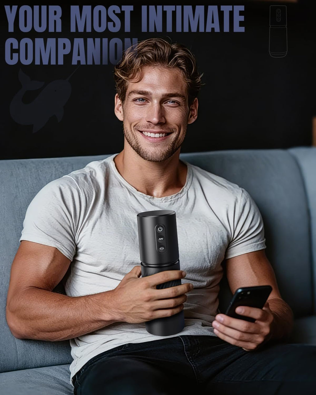 NeuroSync AI Sync Pocket Pussy 3 Sleeves Dual Motor Stroker