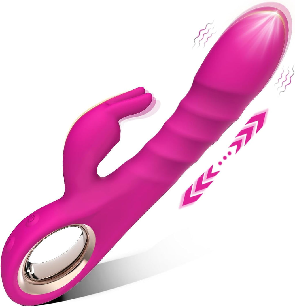 NexaCore Thrusting Rabbit Vibrator 3 Motor 5 Thrust 10 Modes