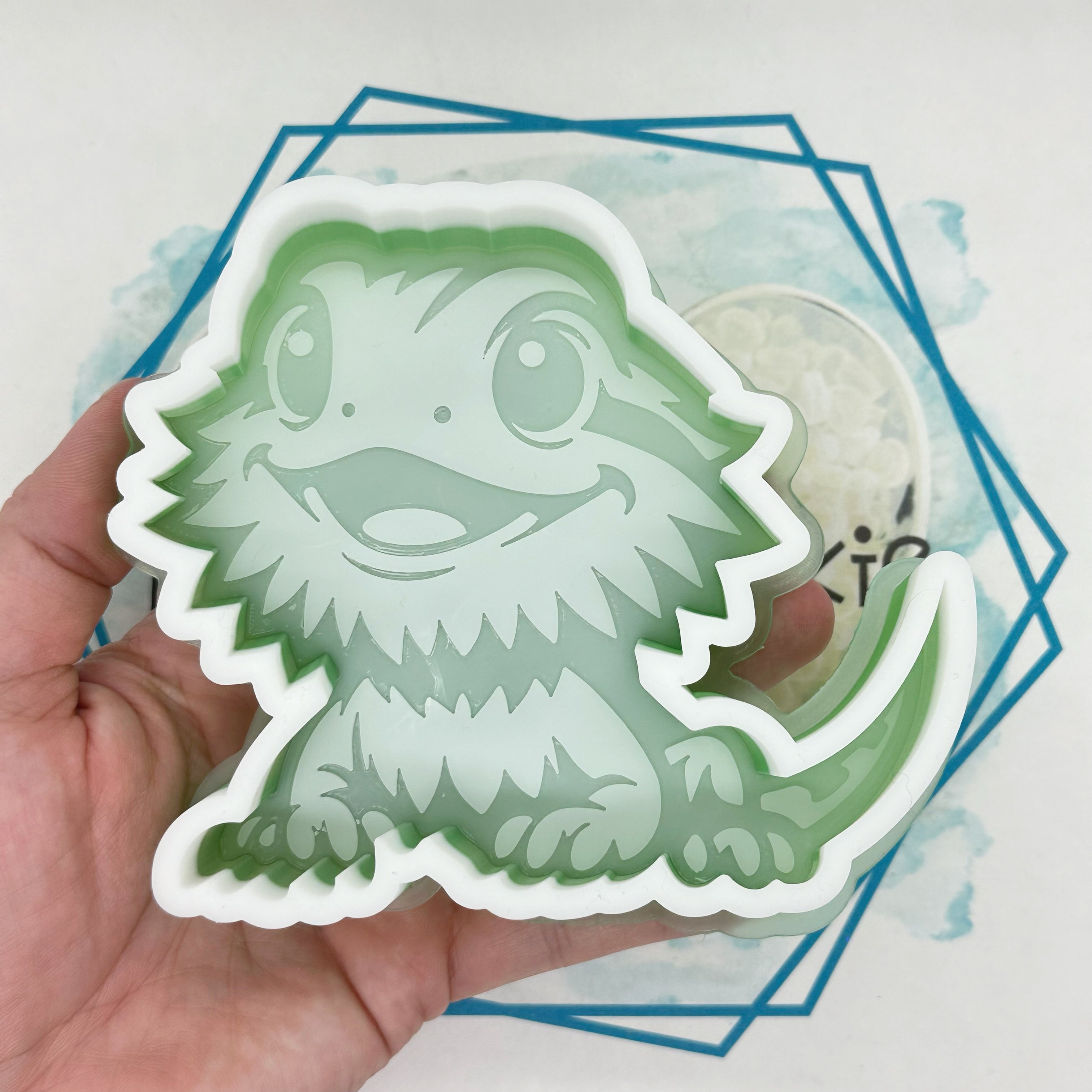 Bearded Dragon Freshie Mold