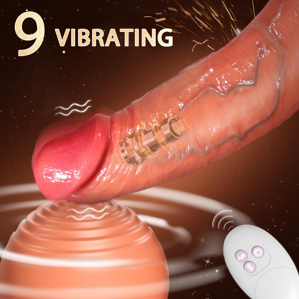 AppDrive App Control Penis Sleeve Vibrator 9 Modes Ring