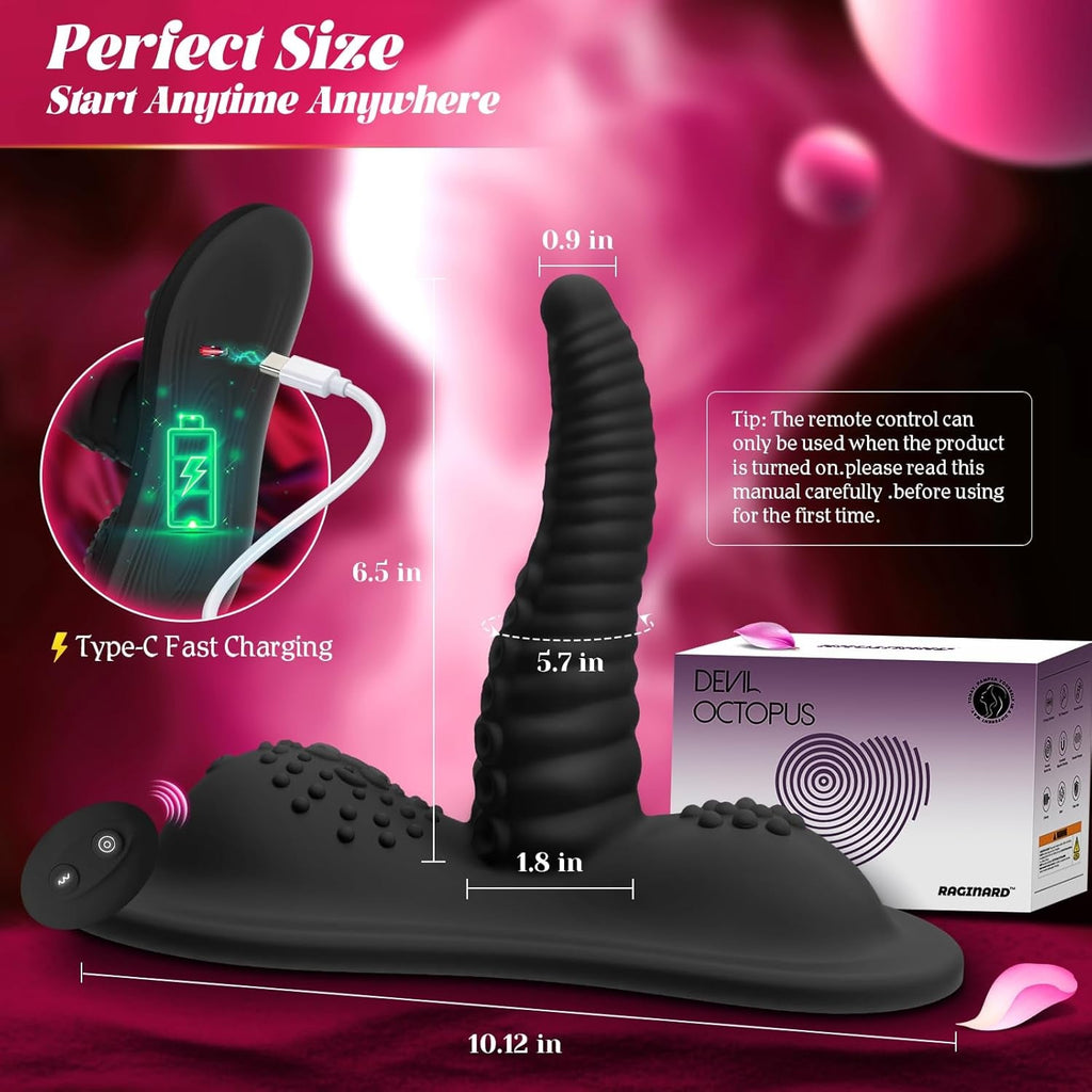 WildTentacle Ride-On Tentacle Swing Dildo with Remote