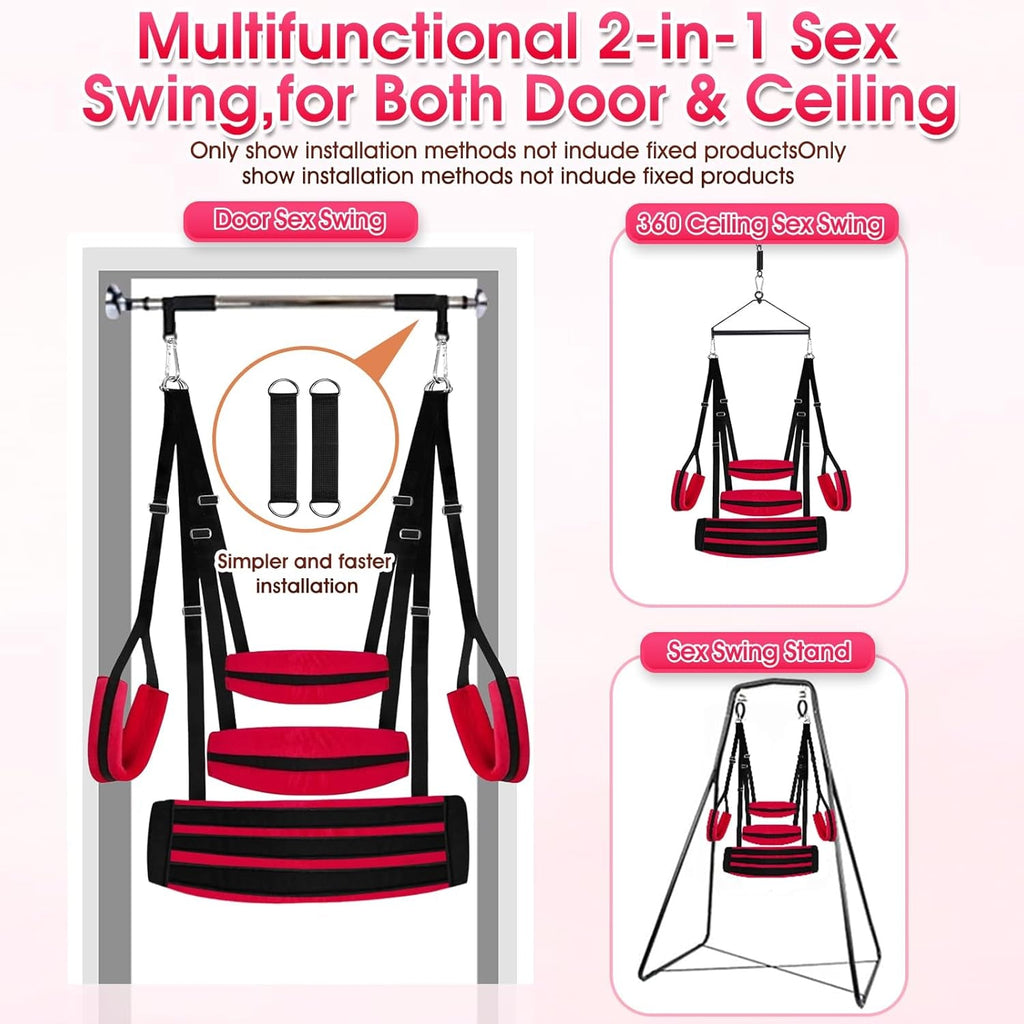 AeroBound Adjustable BDSM Sex Swing for Couples