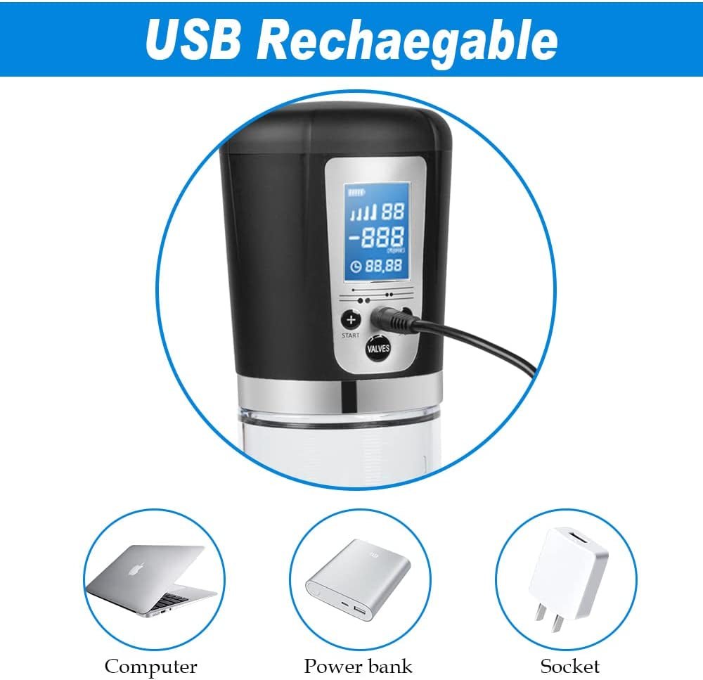 MaxLift Automatic Penis Pump with LED & 4 Modes