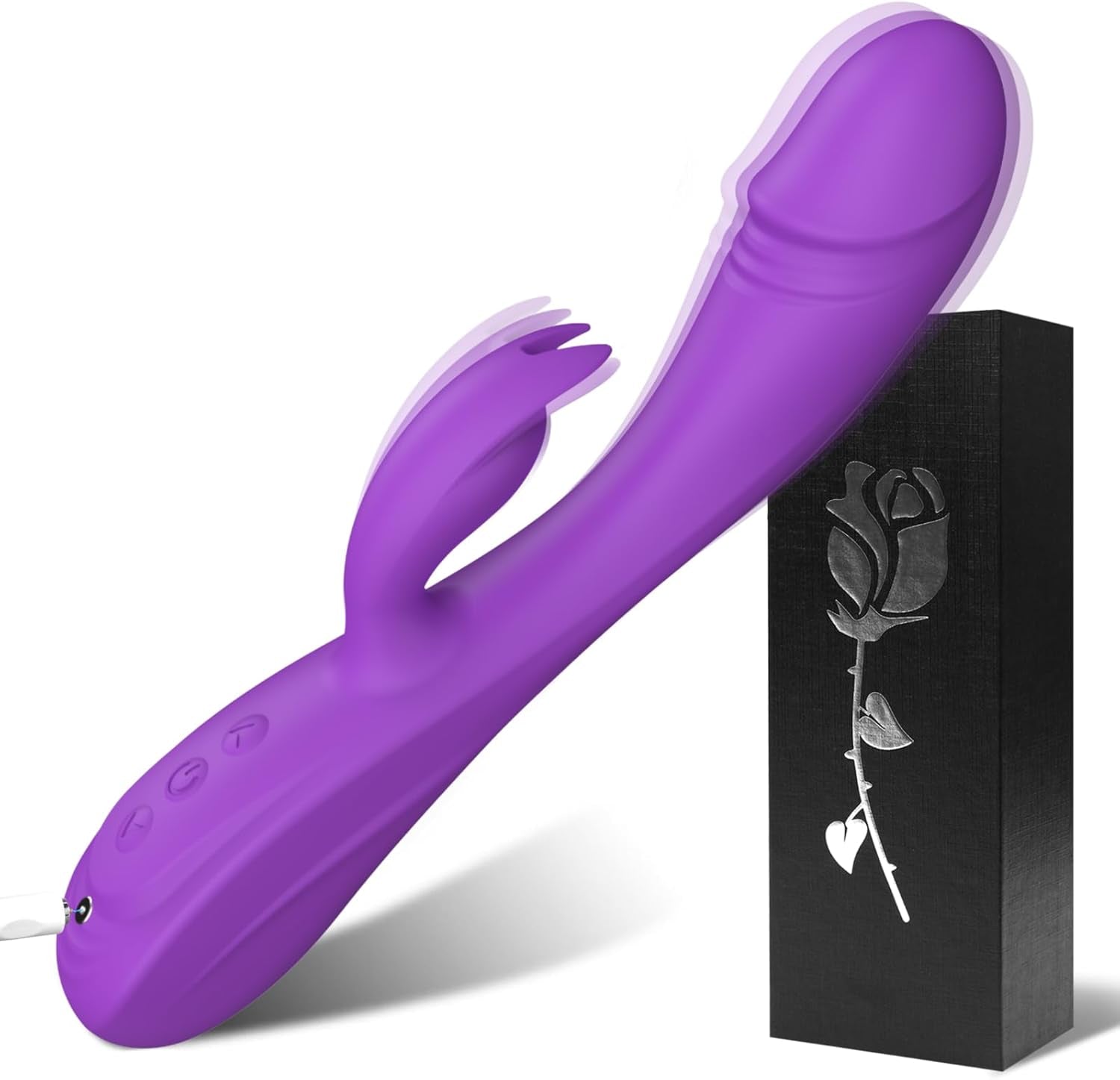VantaWave Rabbit Vibrator 49 Modes Dual Motor Waterproof