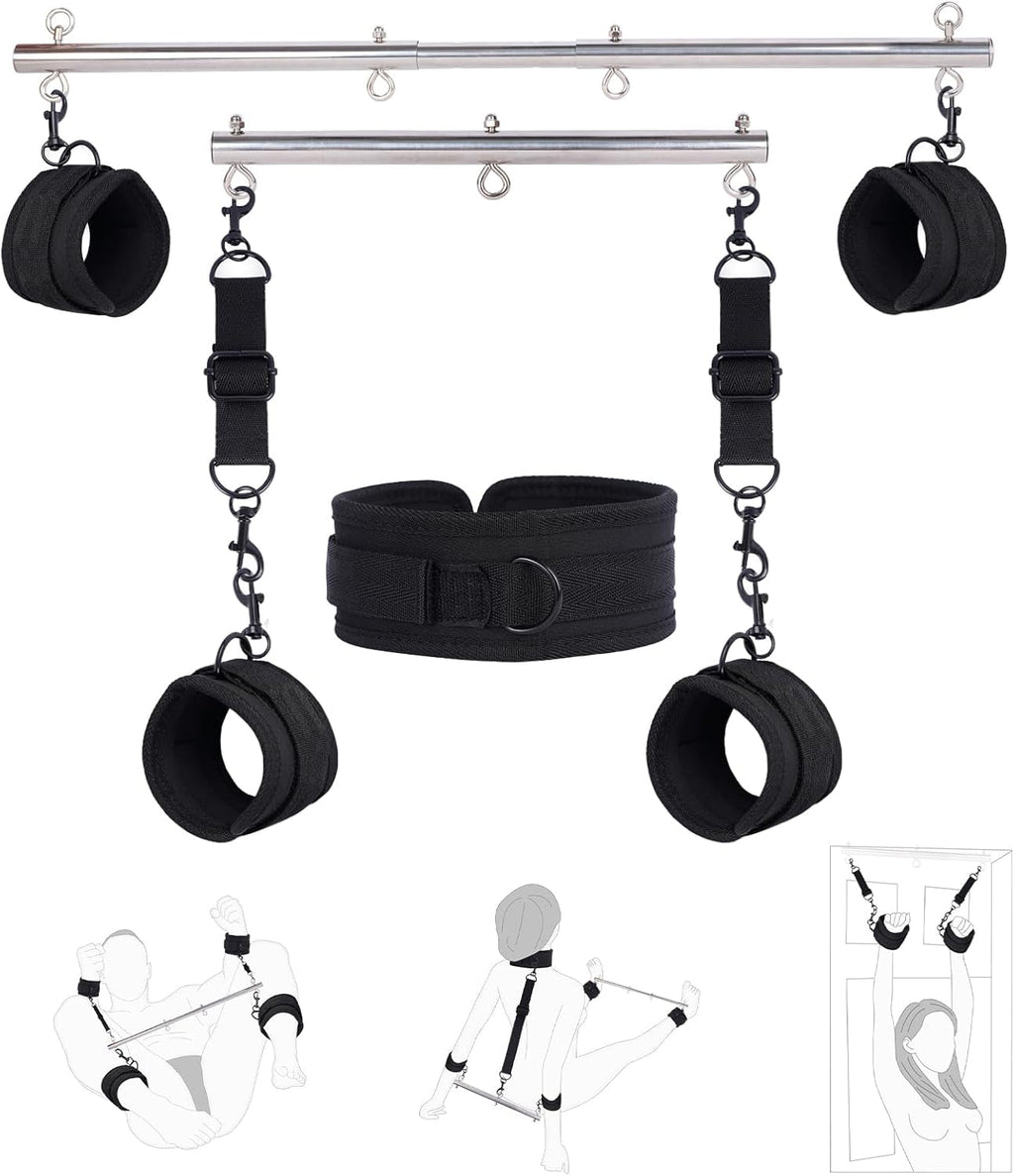 FeatherControl Feather Cuff Adjustable Spreader Bar