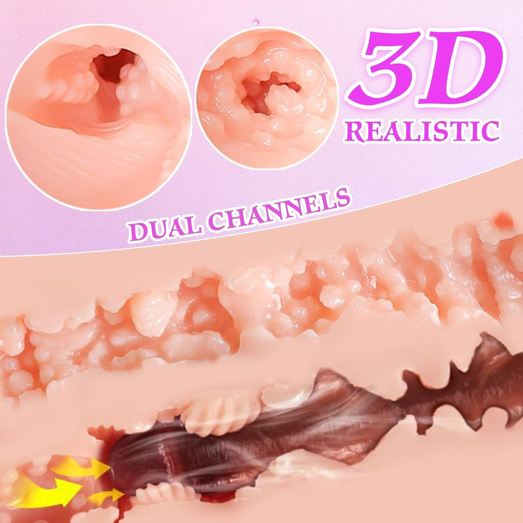 DuoCore 2-in-1 Pocket Sex Doll TPE Realistic