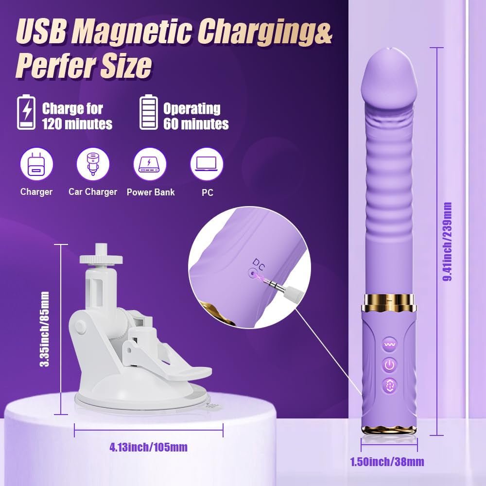 DeepGlide Dual-Motor Thrust Dildo Machine
