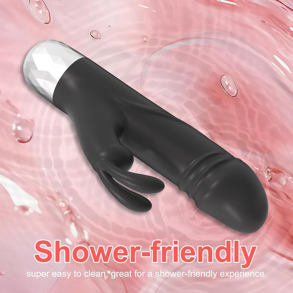 MicroPulse Mini Rabbit Bullet Vibrator 10 Modes Waterproof