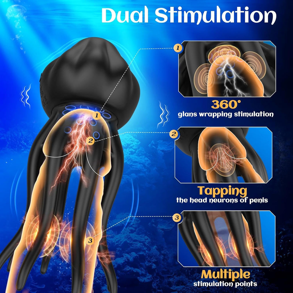 MaxWrap Large Tentacle Stroker Trainer 10 Modes