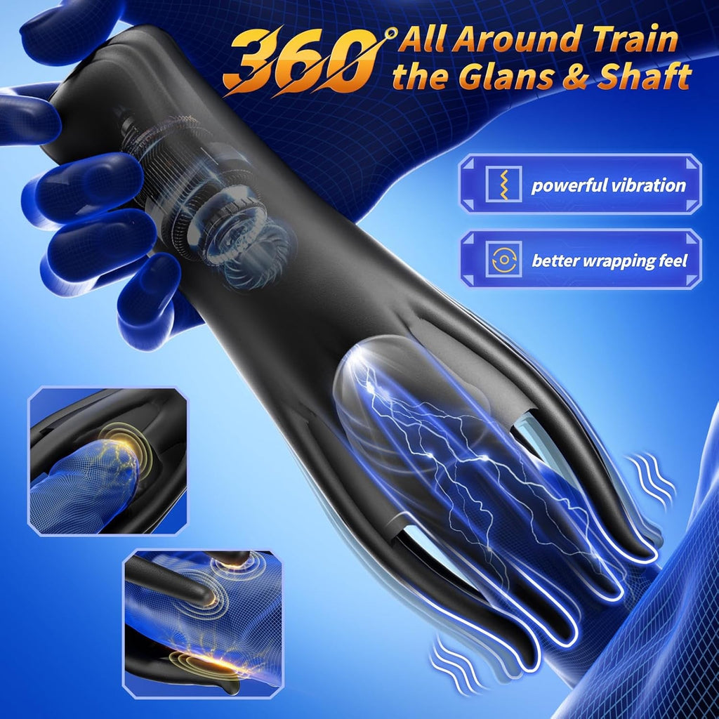 TentraWrap Tentacle Male Stroker 10 Modes Wrap Trainer
