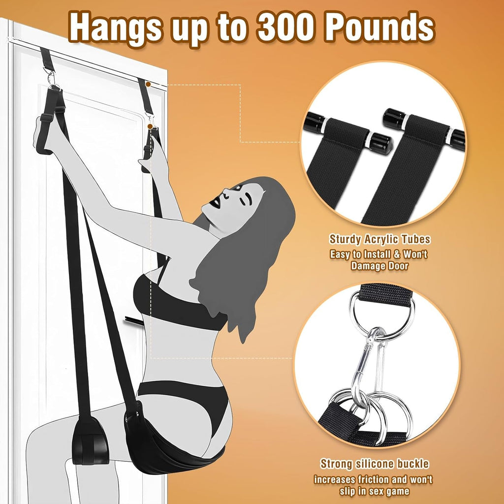 DualyX 2-in-1 Door Sex Swing & Thigh Sling
