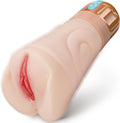VibeCore Vibrating Pocket Pussy 10 Modes 6.7" Stroker