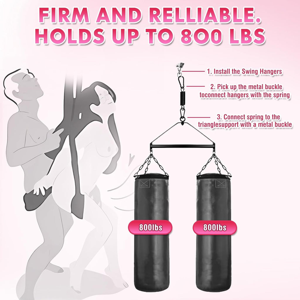 OrbitraX 360° Ceiling Sex Swing Wide Cushion
