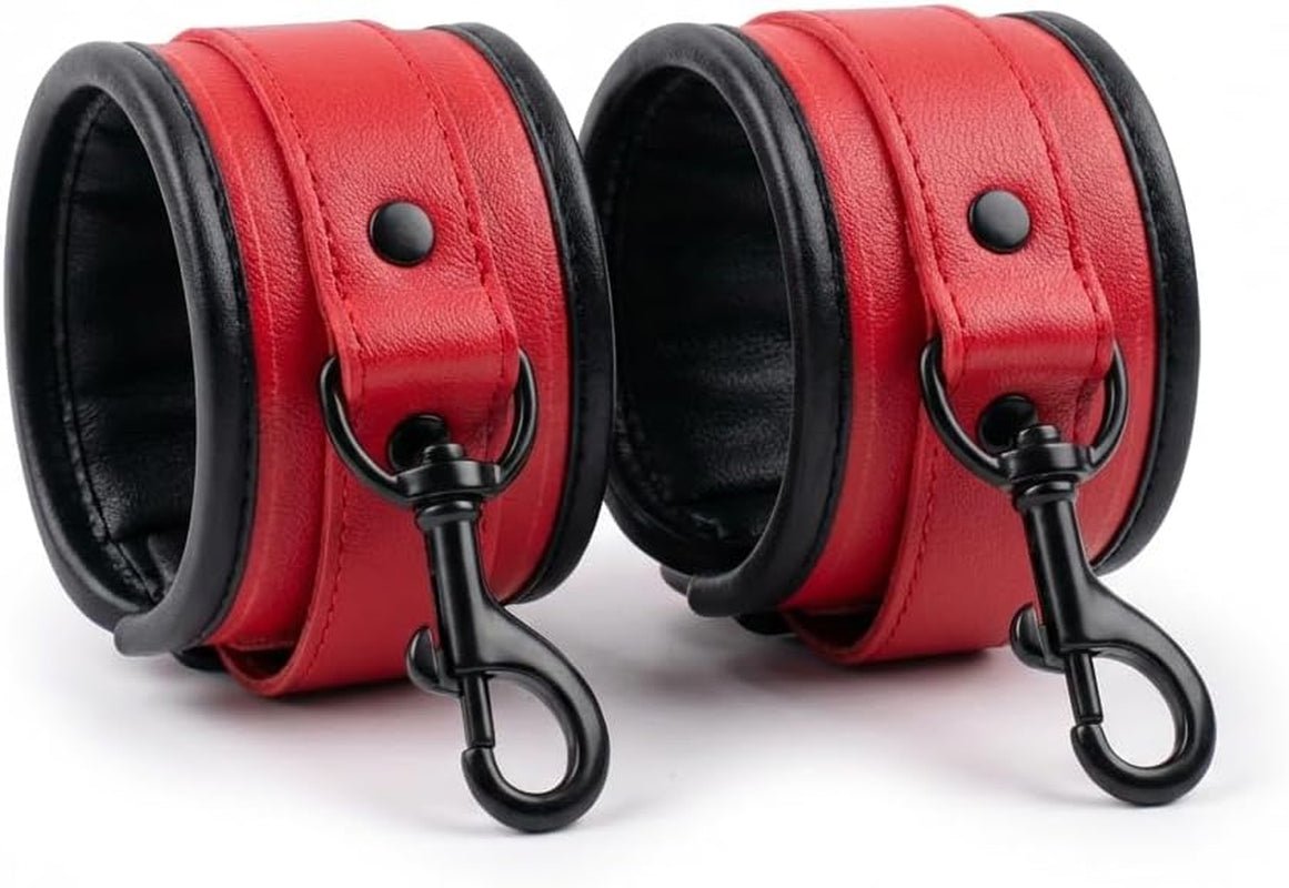 CrimsonGrip Red Adjustable Spreader Bar with Furry Straps
