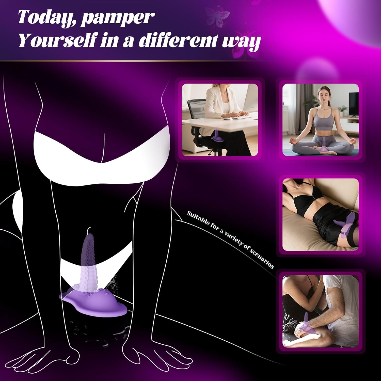 TentacleRide Pro Ride-On Swing Dildo with Remote
