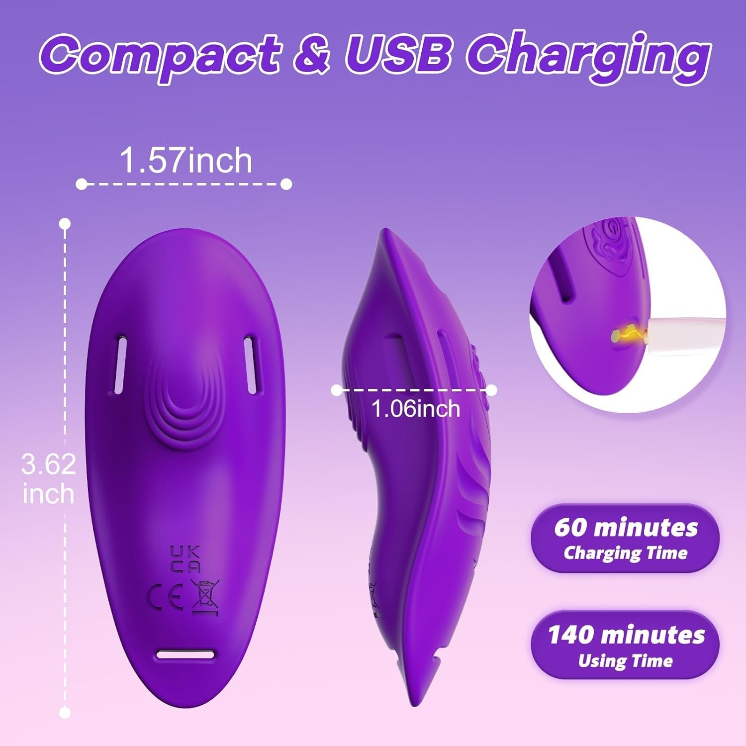 ButterflyPearl Wearable Panty Vibrator APP Control