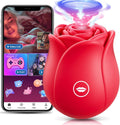 SerevynX Rose Clit Sucker 10 Modes App Waterproof Quiet