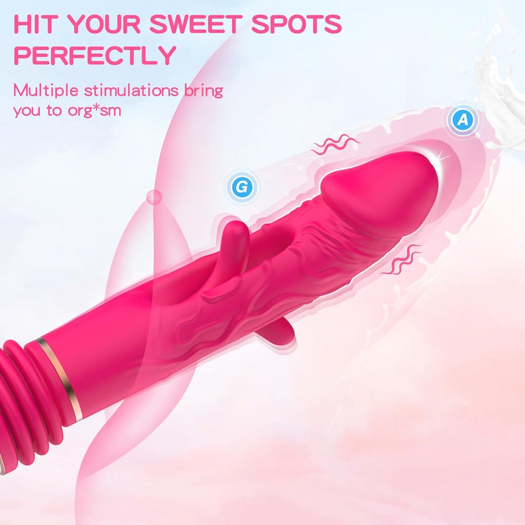 ThrustWave Tongue Flapping Thrusting Dildo Vibrator Machine