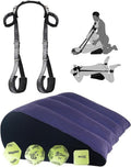 DomineX BDSM Wedge Ramp Set with Cuffs & Sex Dice