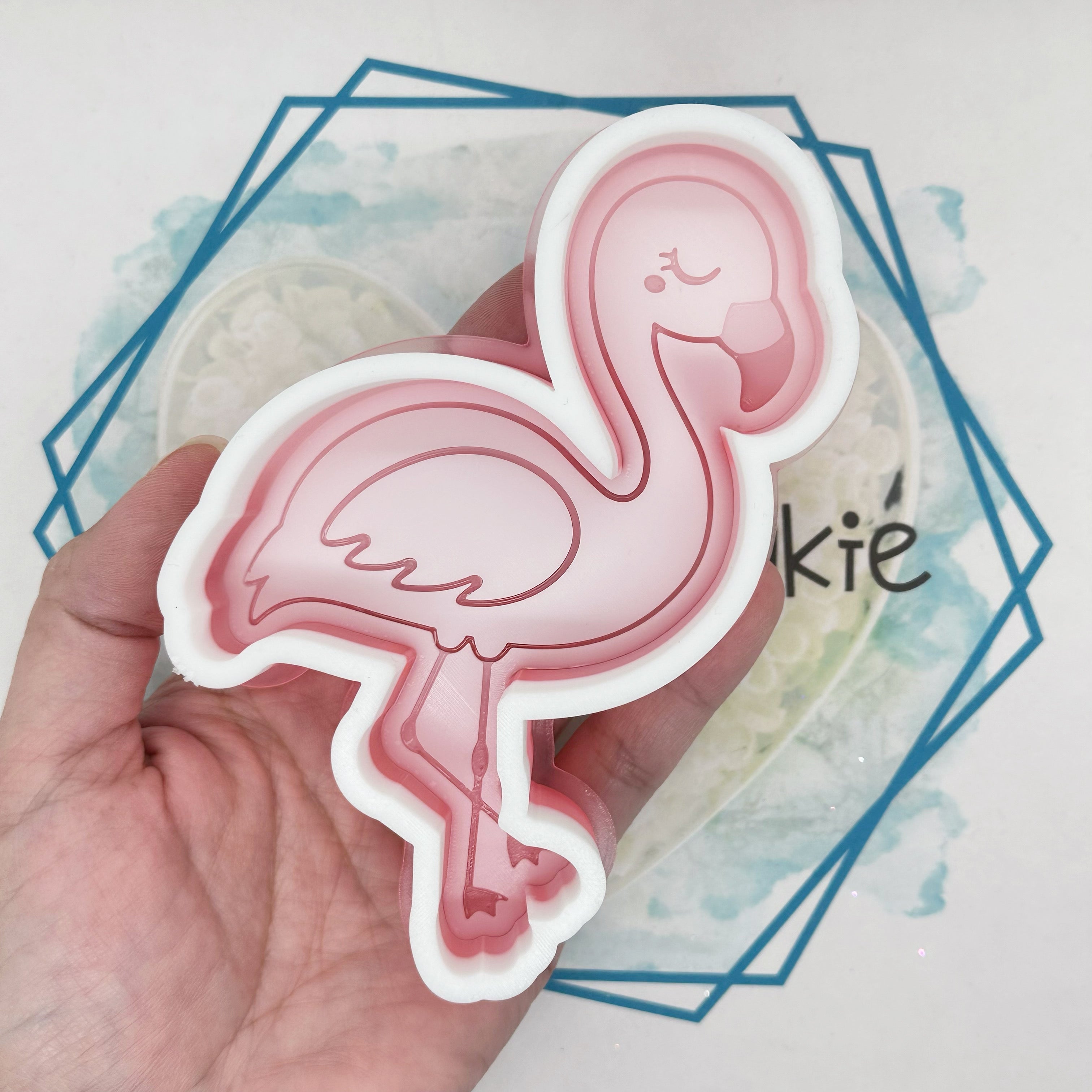Flamingo Freshie Mold