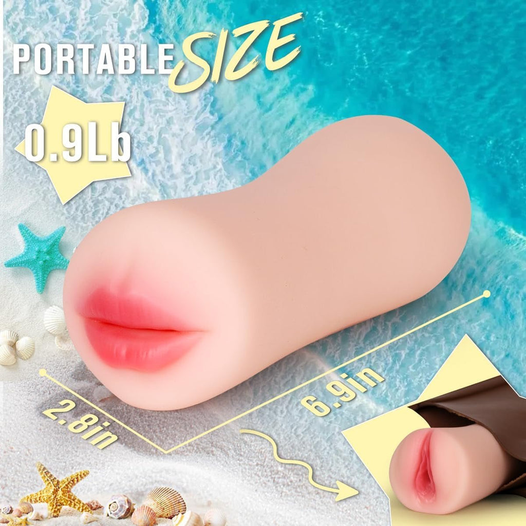 TriPleasure 3 Pack Pocket Pussy Set Realistic Male Masturbators