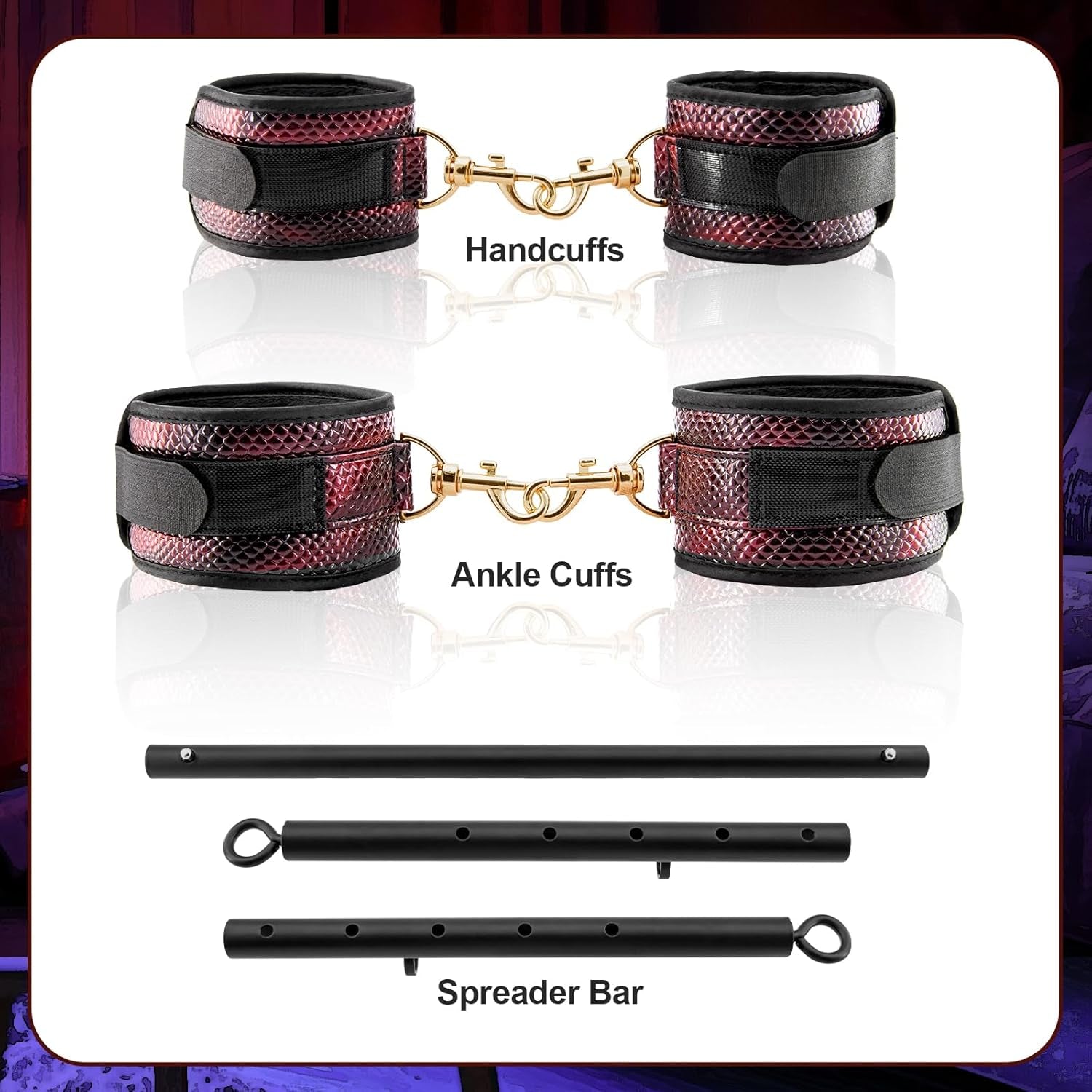 FlexLink Adjustable Leg Spreader Bar Kit