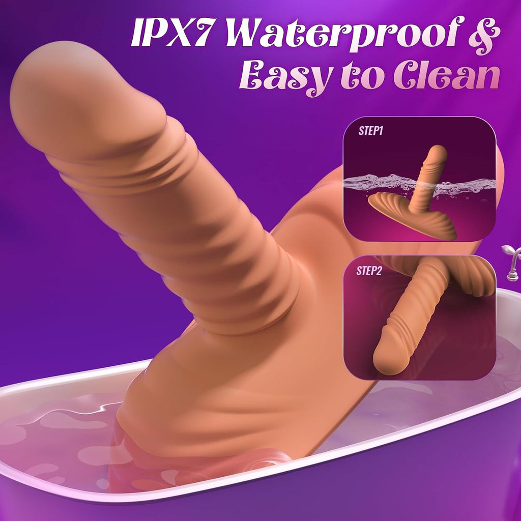 RideoniX AI Thrusting Dildo Riding Vibrator Remote