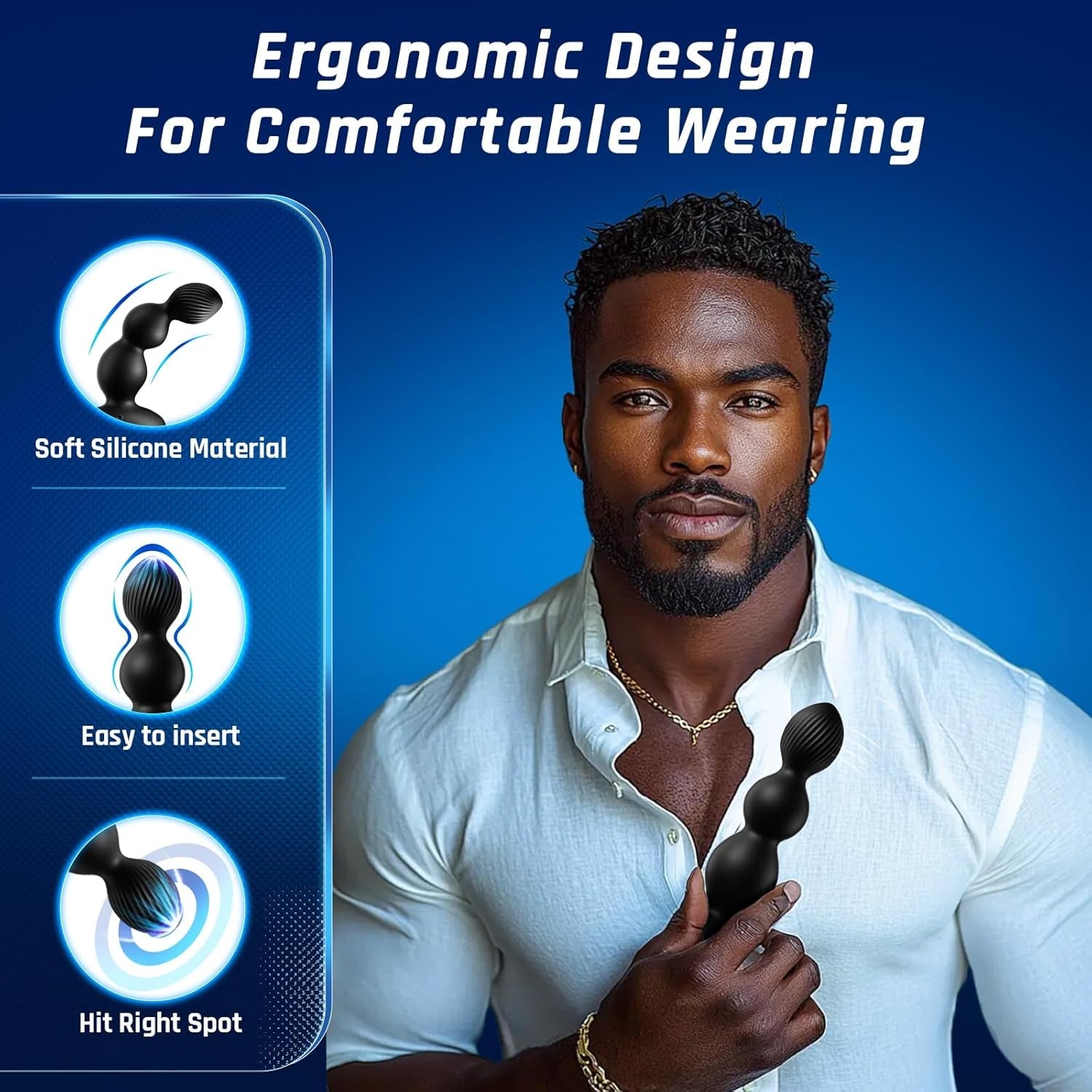 SwirlCore 360° Rotating Prostate Massager