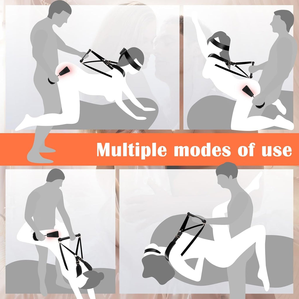 GripForm Doggy Style Sling Harness BDSM Kit Adjustable