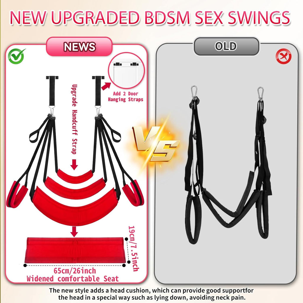 ShadowLift Adjustable BDSM Door Swing for Couples